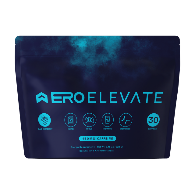 ERO Elevate Blue Raspberry bag, front