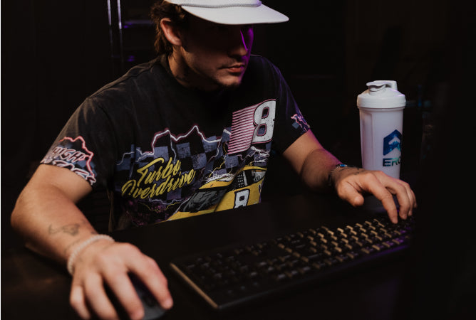 Athlete staying focused and energized during a long session